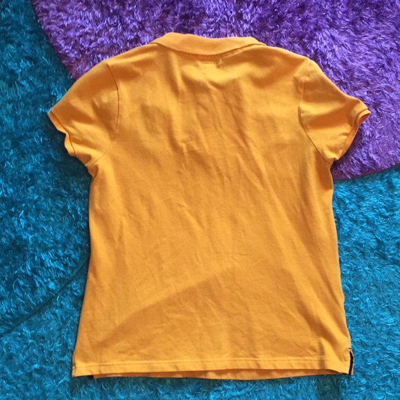 Yellow and navy Polo shirt - Picture 5 of 7